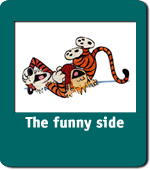 The funny side of the site